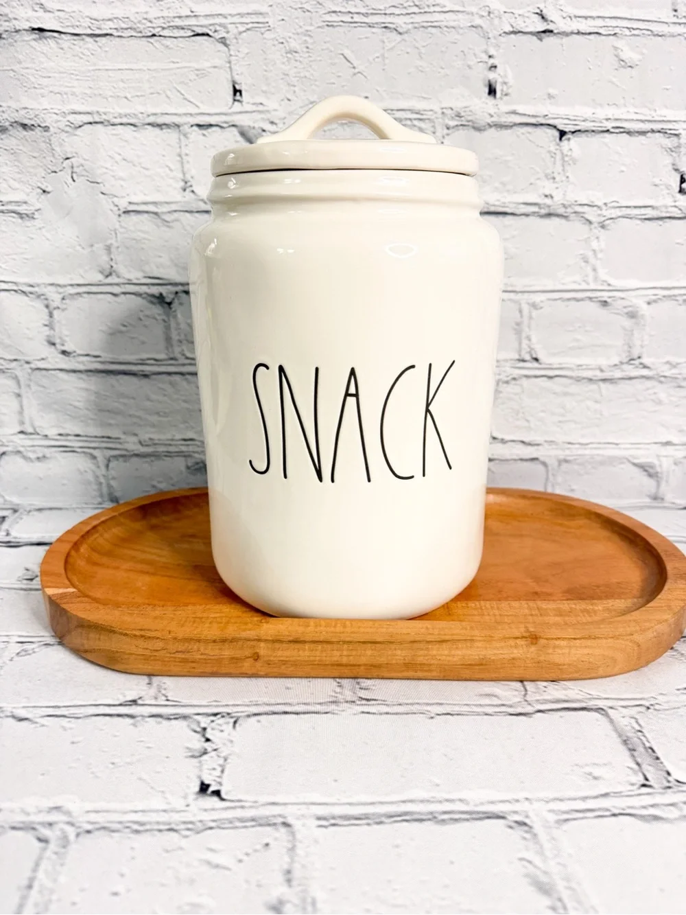 Rae Dunn Large SNACK Canister